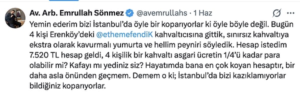 Ardından sosyal medyada İstanbul ve Anadolu kıyaslamaları başladı.