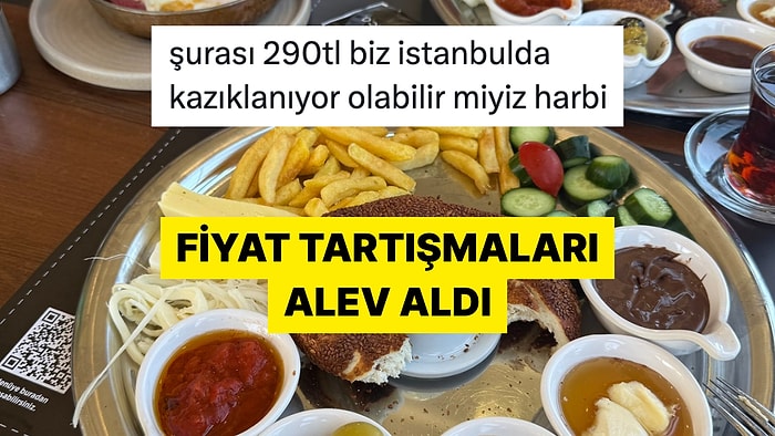 İstanbul ve Anadolu'daki Fiyat Uçurumu Sosyal Medyanın Gündeminde