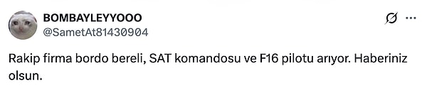 Özel sektörde kriter bitmez.