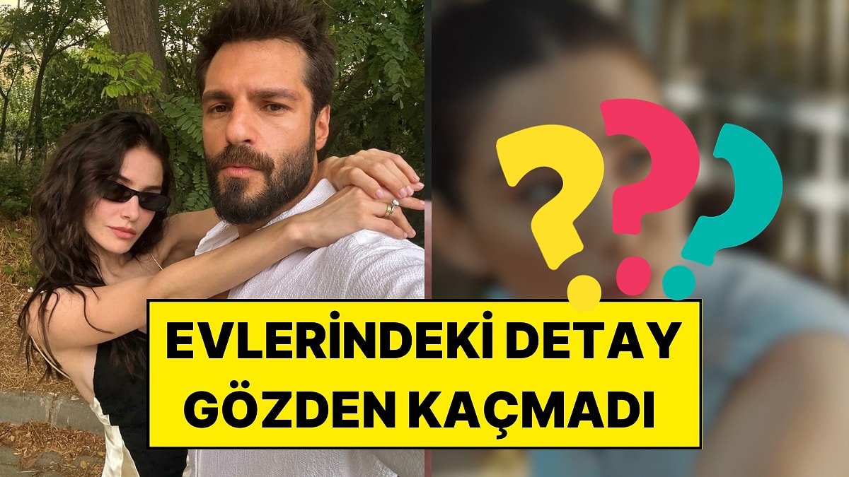 Özge Gürel ve Serkan Çayoğlu’nun Evindeki Kiraz Mevsimi Detayı Dikkatlerden Kaçmadı