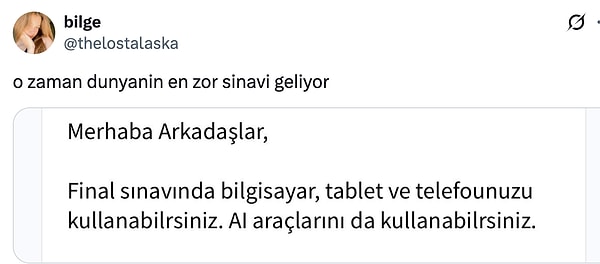 Hadi bakalım...