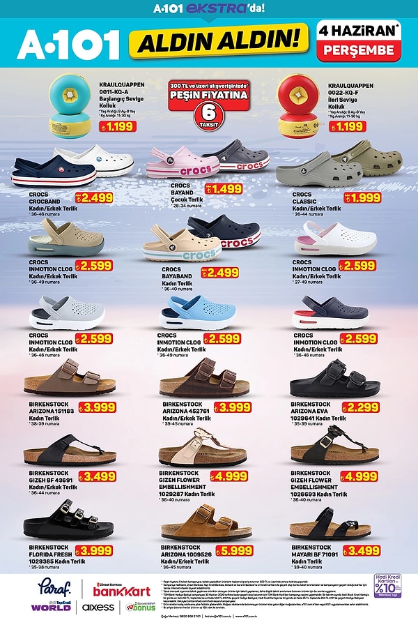 Birkenstock ve Crocs Terlik Çeşitleri