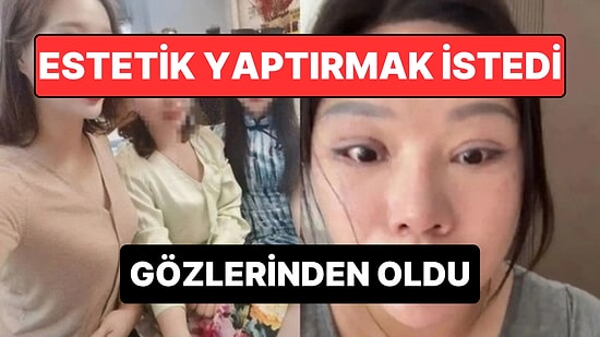 Başarısız Estetik Ameliyat Sonrası Gözlerini Kapatamayan Kadın Mahkemelik Oldu