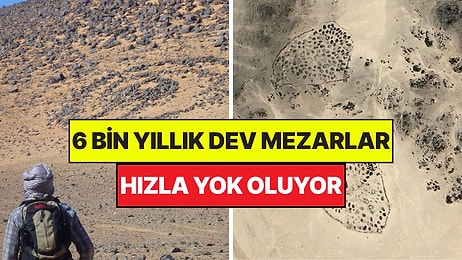 Sahra Çölü’nde 6 Bin Yıllık 260 Dev Mezar Bulundu Ama Hızla Yok Oluyorlar