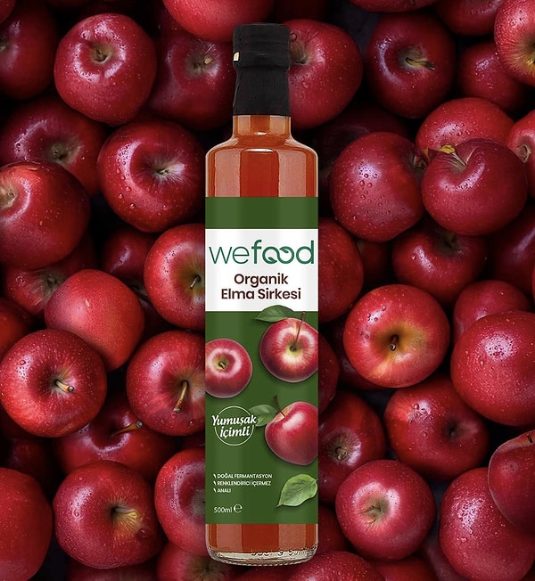 Wefood organik elma sirkesi sepet aşamasında net %40 ve bize özel ''onedio'' koduyla ekstra %10 indirimli!