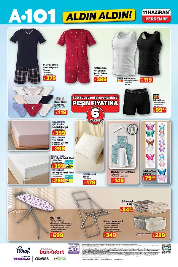 Erkek Şortlu Pijama Takımı 379 TL