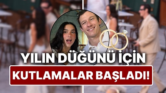 Dua Lipa ve Callum Turner'ın Sicilya'daki Düğün Kutlamalarından İlk Kareler Geldi!