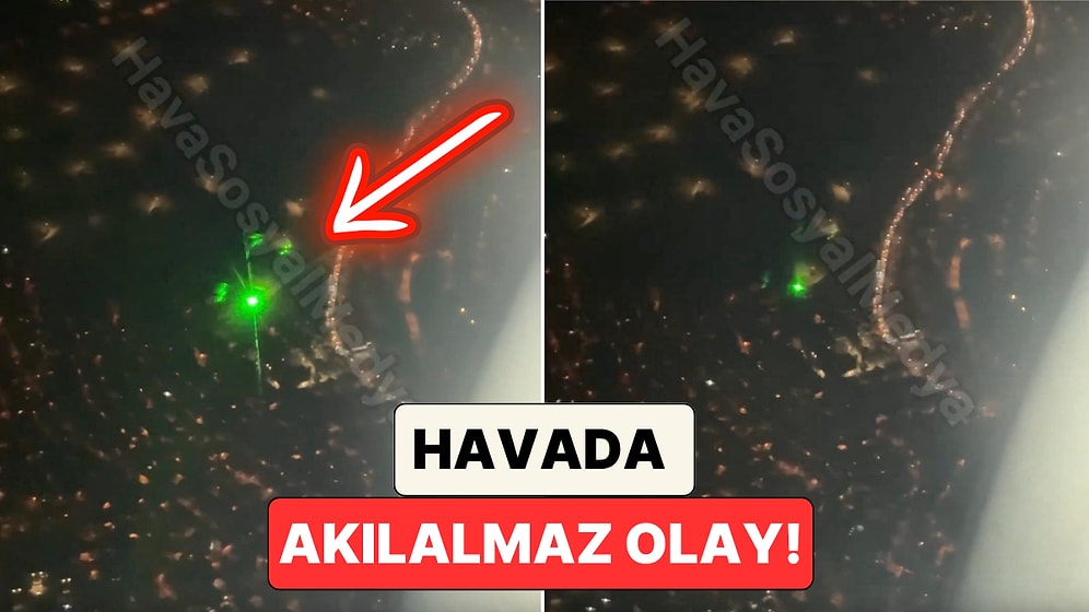 Cezası 164 bin 613 TL! İzmir-Sabiha Gökçen Uçağına Lazer Tutuldu