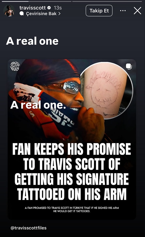 Yaşananların ardından Travis Scott da konuya kayıtsız kalmadı.