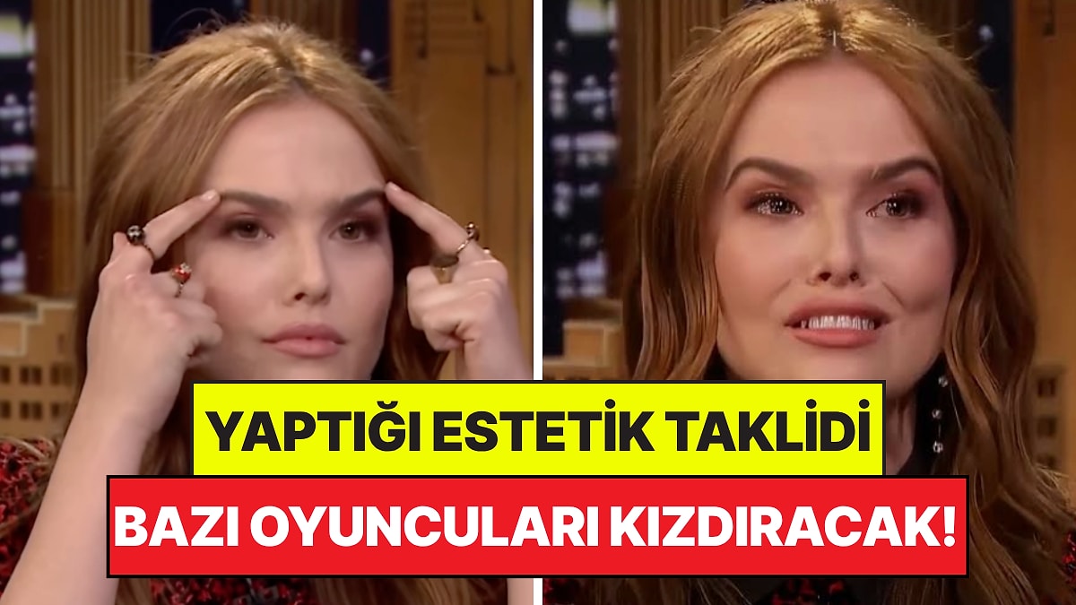 Dünyaca Ünlü Oyuncu Zoey Deutch'un Başarılı "Estet