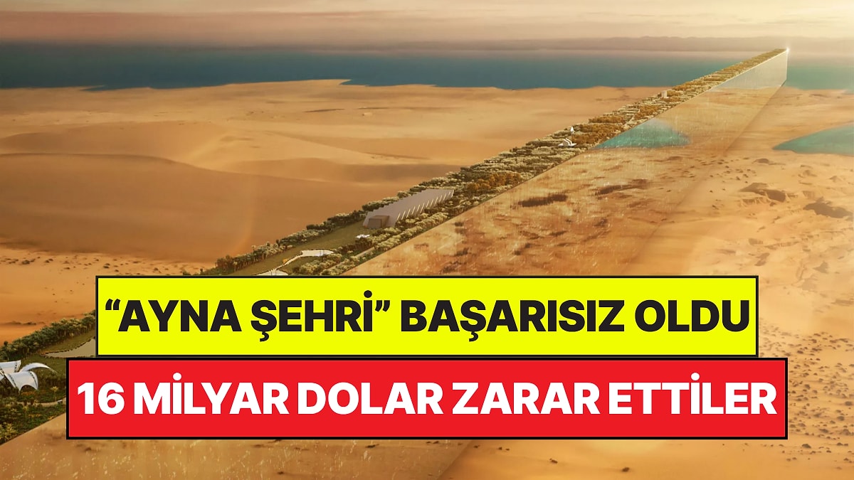 Çölün Ortasında Aynadan Şehir Yapmaya Çalıştılar: 