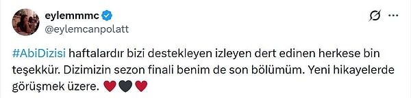 Afra Saraçoğlu'nun ayrılmasının ardından yeni başrolün Sinem Kobal olduğu iddia edilmiş ancak iddialar yalanlanmıştı.