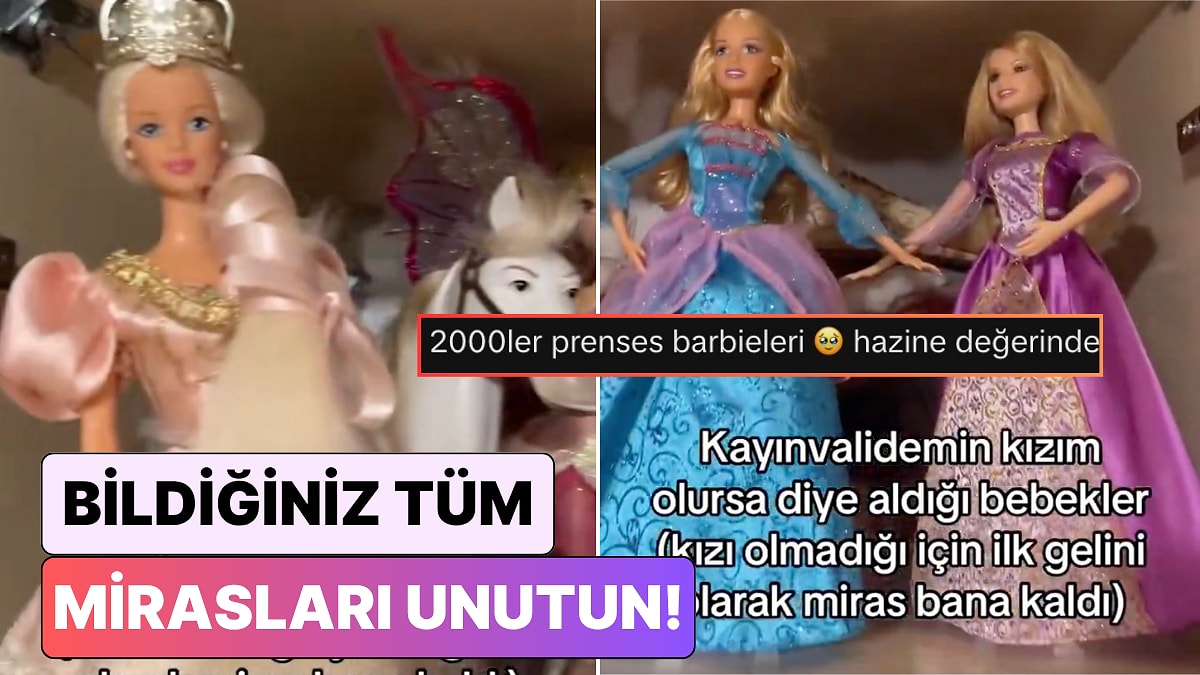 Kayınvalideden geline nadir bulunan Barbie koleksiyonu mirası