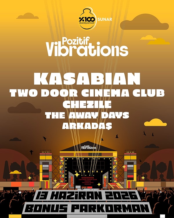 Yazın Büyük Buluşmaları: Pozitif Vibrations
