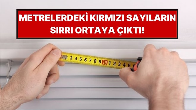 Metrelerdeki Kırmızı Sayıların Asıl Görevi Ortaya Çıktı: Gören Tasarım Sanıyor