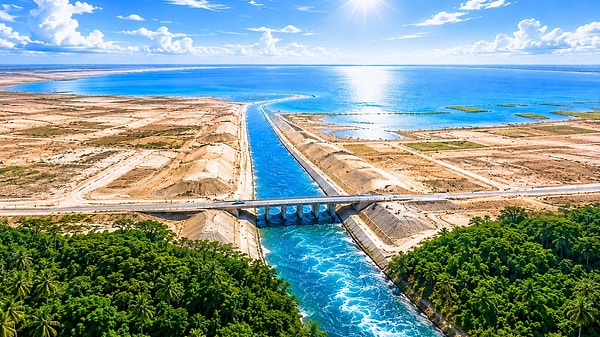 2.400 kilometrelik kanal suyu göle taşıyacak