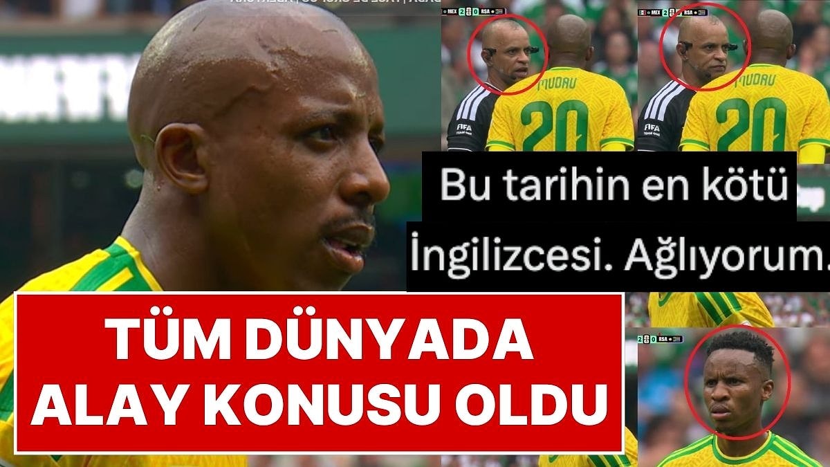 2026 Dünya Kupası'nda Meksika Güney Afrika Maçına Damga Vuran Olay: Hakem Sampaio Neden Alay Konusu Oldu?