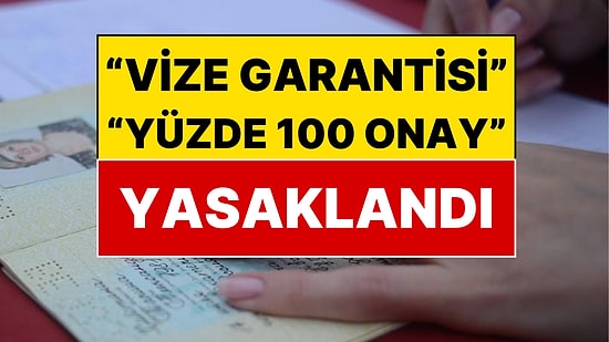 "Vize Garantisi Veriyoruz" Diyorlardı... Ticaret Bakanlığı 6 Firmayı Resmen Haritadan Sildi