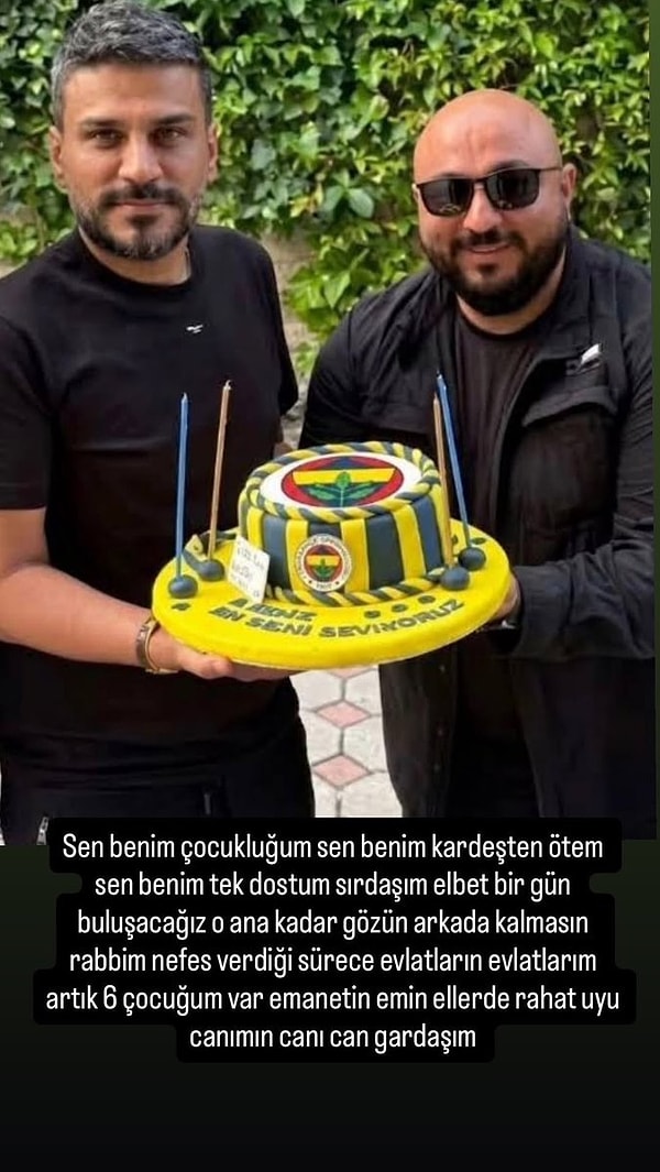 Günler süren sessizliğin ardından Engin Polat, sosyal medya hesabından Can Polat ile birlikte çekilmiş bir fotoğrafını paylaşarak duygusal bir mesaj yayınladı.