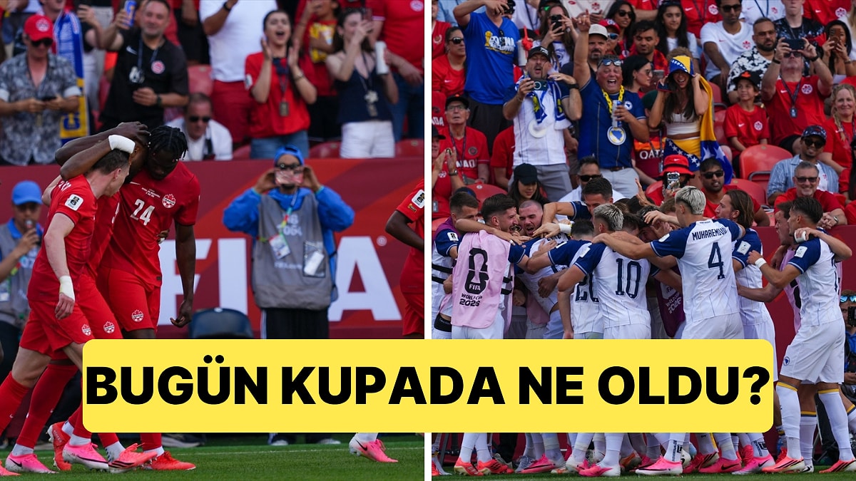 Dünya Kupası'nda heyecanlı iki maç oynandı