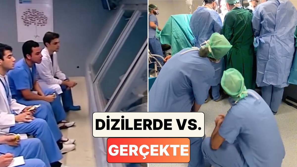 Bir Tıp Öğrencisi Dizilerdeki Ameliyat İzleme Odalarıyla Gerçek Koşulları Karşılaştırdı
