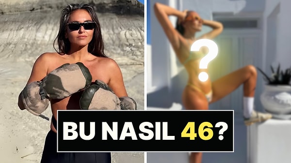 Eda Taşpınar'ın Bikini-Çorap Kombini Olay Oldu!