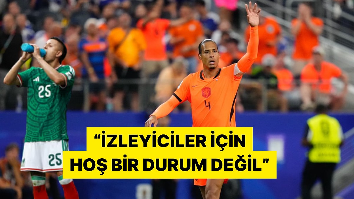 Hollanda kaptanı Virgil Van Dijk Dünya Kupası'ndaki su molalarını eleştirdi
