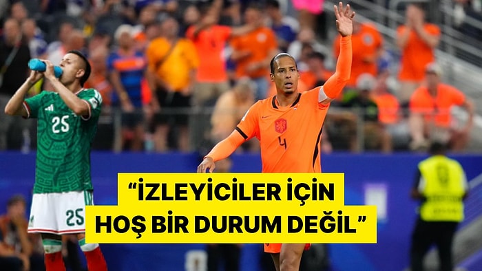 Hollanda Milli Takımı Kaptanı Virgil Van Dijk Kupadaki Su Molalarını Eleştirdi
