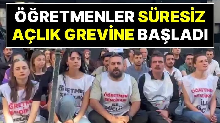 Öğretmenler Süresiz Açlık Grevi Başlattı: "Verilen Sözler Tutulsun"