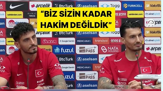 A Milli Takım Basın Toplantısında Futbolculara Yöneltilen Soru Gündem Oldu