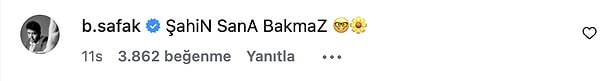 Burak Şafak'ın dizideki repliği hatırlattığı yorumuna beğeni yağdı.