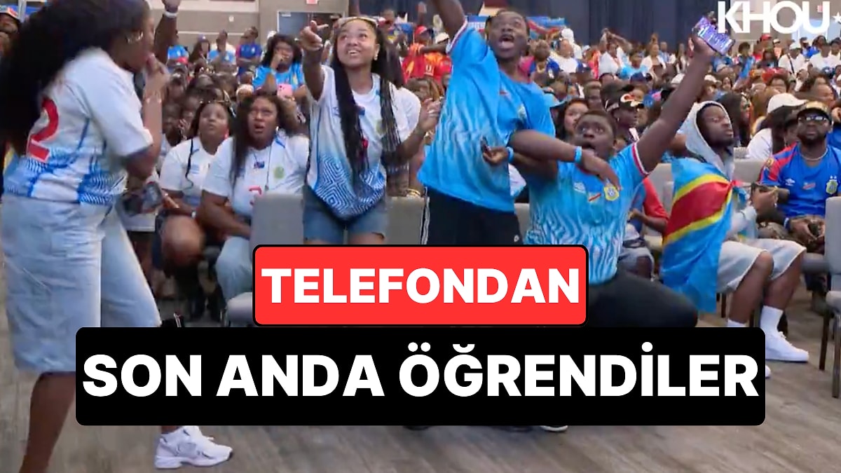 Kongo'dan Tarihi Başarı! Gol Sevincini Arkadaşlarından Saniyeler Önce Yaşayan Taraftarın O Anları Viral Oldu