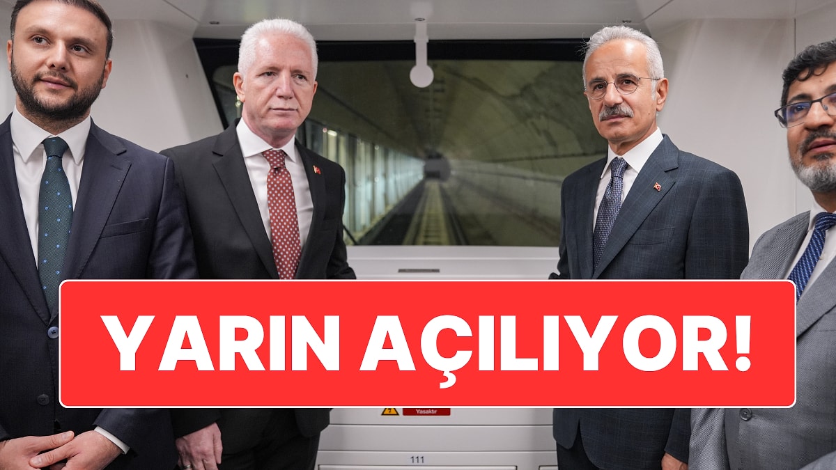 İstanbul’da Yeni Metro Hattı Yarın Açılacak: Türkiye’nin En Uzun Metro Hattı Olacak