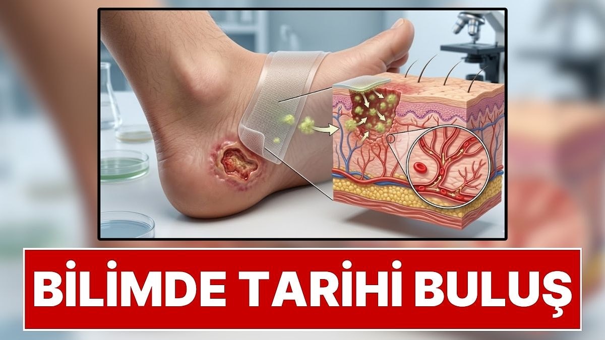 Bilim İnsanlarından Tarihi Adım: Kapanmayan Yaraları İyileştiren 'Gazlı' Bant Geliştirildi