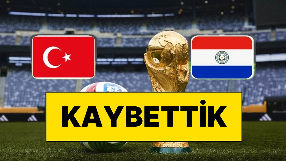 Bizim Çocuklar Kaybetti! Türkiye, Dünya Kupası’na Veda Etti