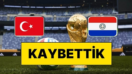 Bizim Çocuklar Kaybetti! Türkiye, Dünya Kupası’na Veda Etti