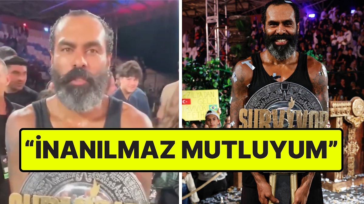 Survivor 2026 Şampiyonu Olan Mert Nobre'den İlk Açıklama