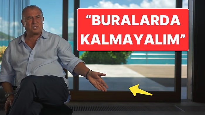 Fatih Terim’den İbrahim Hacıosmanoğlu’na Cevap: “Futbolun Merkezindeyim”