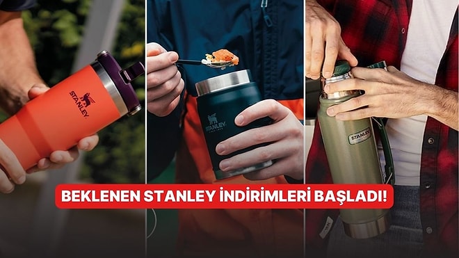 Ömür Boyu Garantili Stanley Termoslar Amazon Prime Day'e Özel İndirimde!