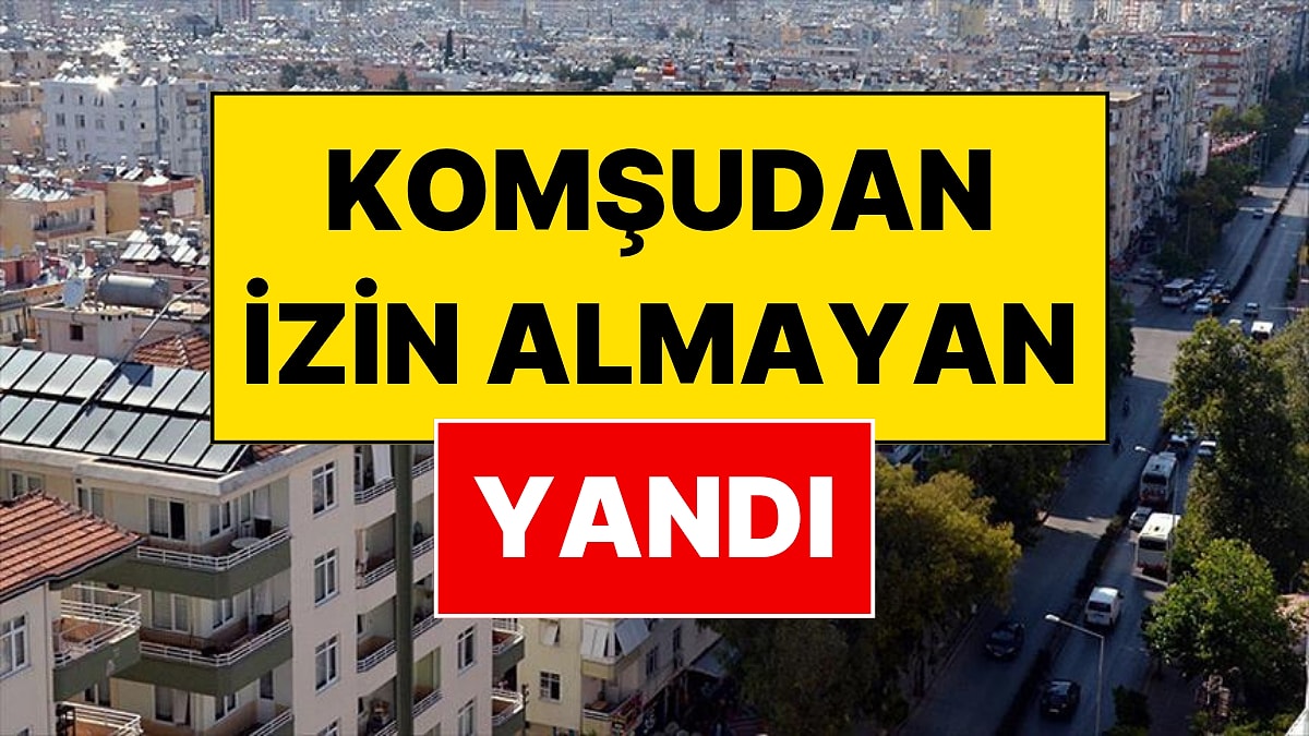 Yargıtay'dan Emsal Karar: Komşusundan İzin Almayanın Kapısına Kilit Vurulacak
