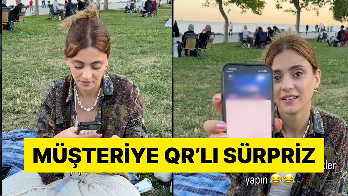 Bir Restoranın Müşterisine İkramla Beraber Gönderdiği Karekodlu Jest Viral Oldu