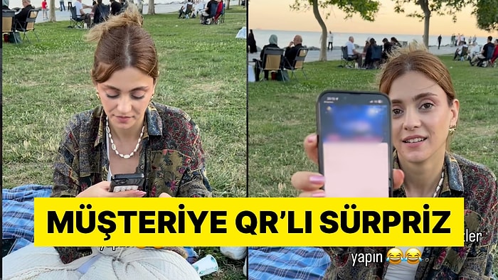 Bir Restoranın Müşterisine İkramla Beraber Gönderdiği Karekodlu Jest Viral Oldu