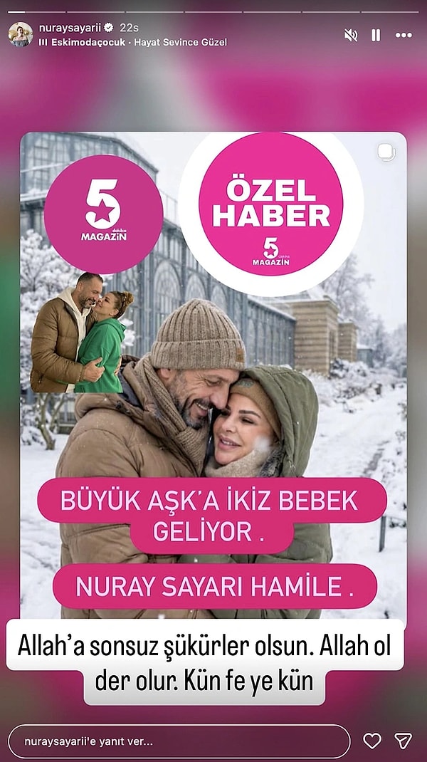 Nuray Sayarı, geçtiğimiz yıl özel hayatında yeni bir sayfa açmış ve Almanya'da yaşayan iş insanı Ahmet Destan ile hayatını birleştirmişti.