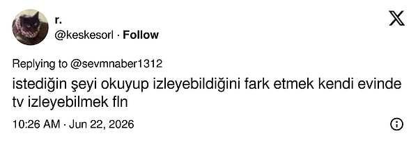 Devamı da şöyleydi: