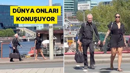 Hollanda'da Yaşlı Bir Adama Tasma Takarak Gezdiren Kadın Şaşkınlık Yarattı