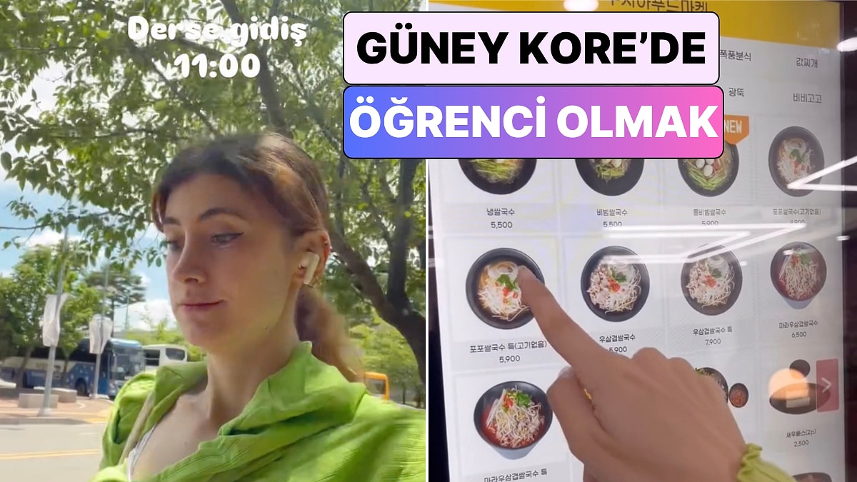 Güney Kore'de Eğitim Gören Bir Türk Okuldaki Bir Gününü Paylaştı