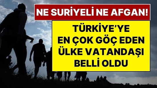 Ne Suriye Ne Afganistan: Türkiye'ye En Çok Göç Eden Ülke Vatandaşları Belli Oldu