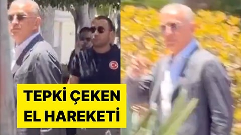 TFF Başkanı İbrahim Hacıosmanoğlu Türk Taraftara Parmak Salladı