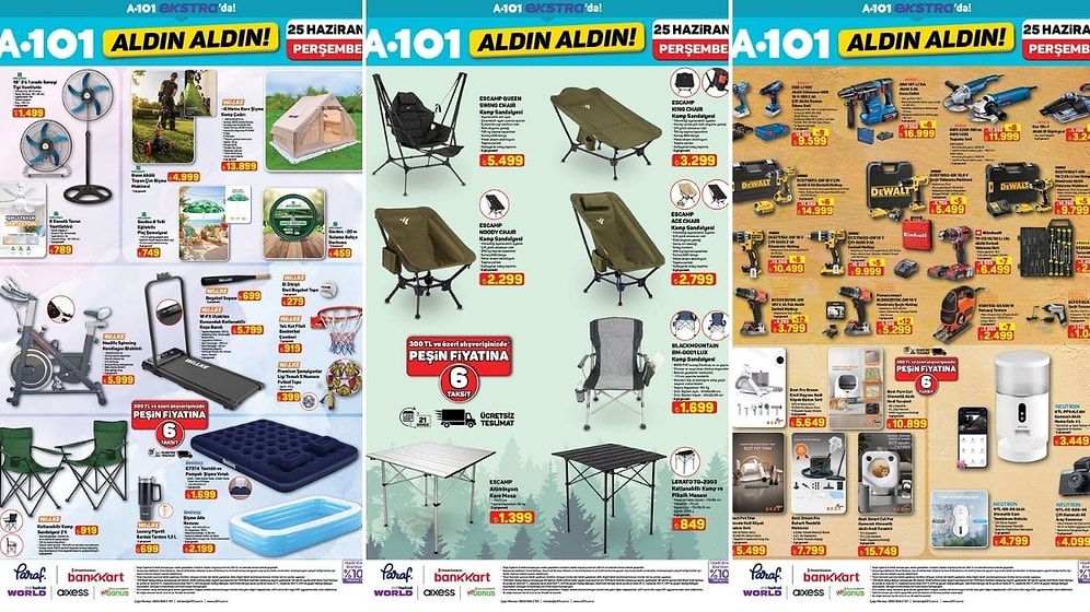 A101'e Crocs Terlik Geliyor! 25 Haziran 2026 A101 İnternete Özel Aldın Aldın Kataloğu