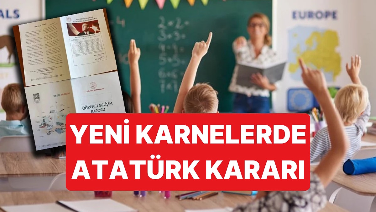 Atatürk ve İstiklal Marşı, Yarın Dağıtılacak Gelişim Raporlarına Geri Döndü